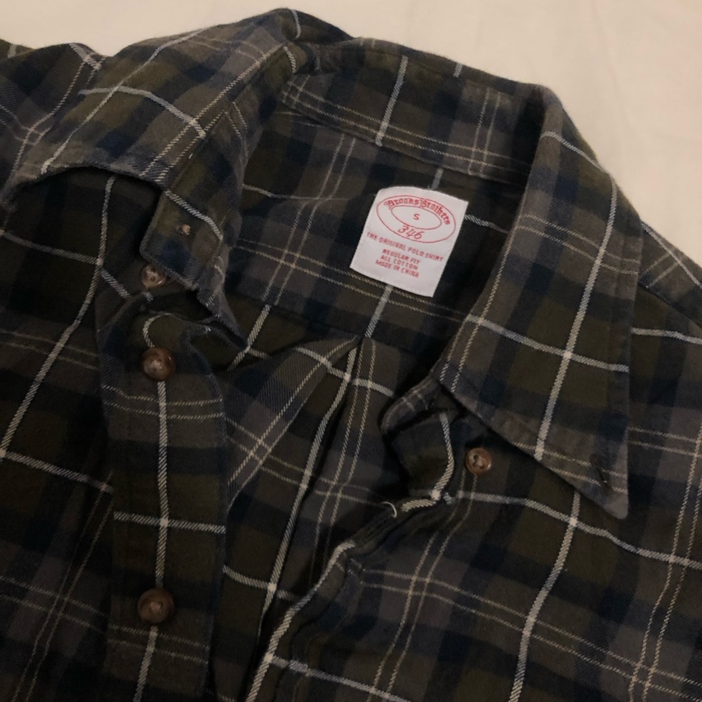 Plaid button down - Picture 2 of 2